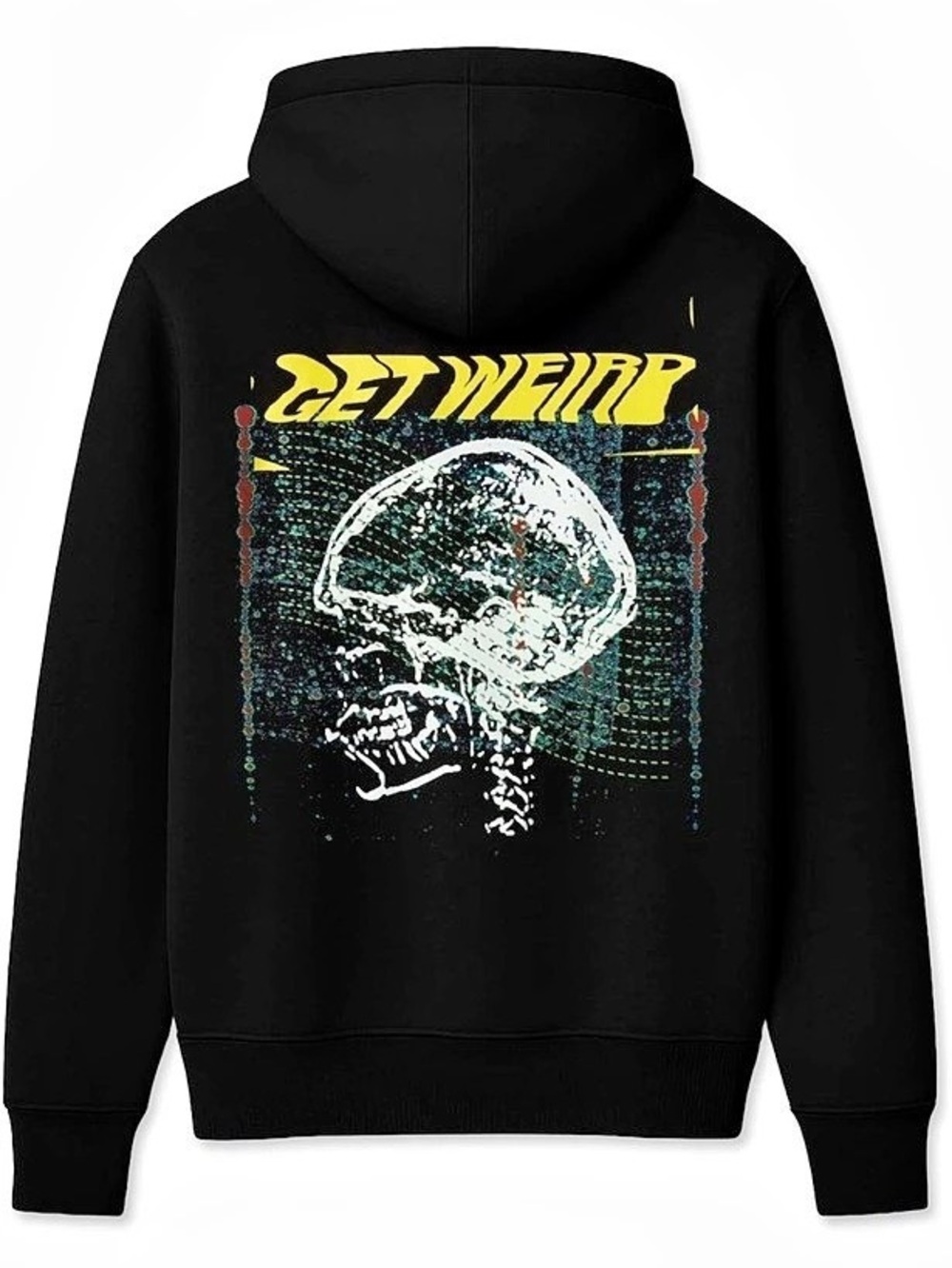 Independent Trading Company Graphic Hoodie XL Black NWOT
